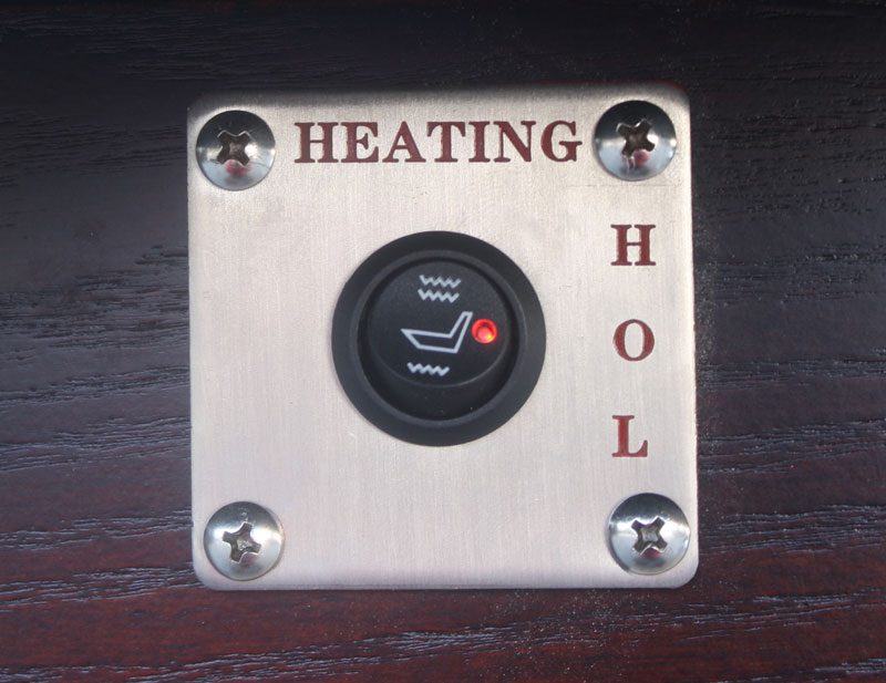 Fotoliu de masaj electric Corleone, de lux, cu încălzire, dulap depozitare - imagine 6