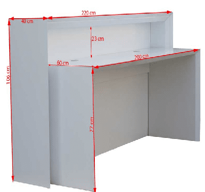 Receptie salon_cod 291341 alb - imagine 3