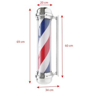 POLE LED BARBER SHOP - Reclama luminoasa Frizerie