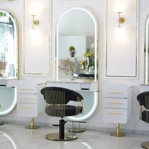 Post lucru coafor / styling unit Alpeda Glam Wall Nk - imagine 3
