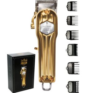 Masina de tuns profesionala Artero Joker, 5 pieptani, Aurie