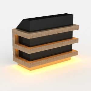 Receptie barber shop/ salon Alpeda Mountain Desk