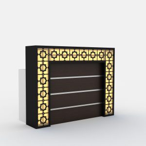 Receptie barber shop / salon ALPEDA ORIENT DESK