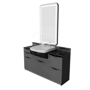 Post de lucru frizerie / barber styling unit Alpeda PABLO, OUTLET