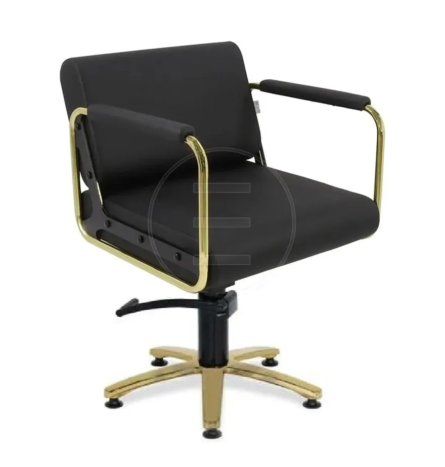 Scaun coafor / styling chair Alpeda Round Styling Gold - imagine 4