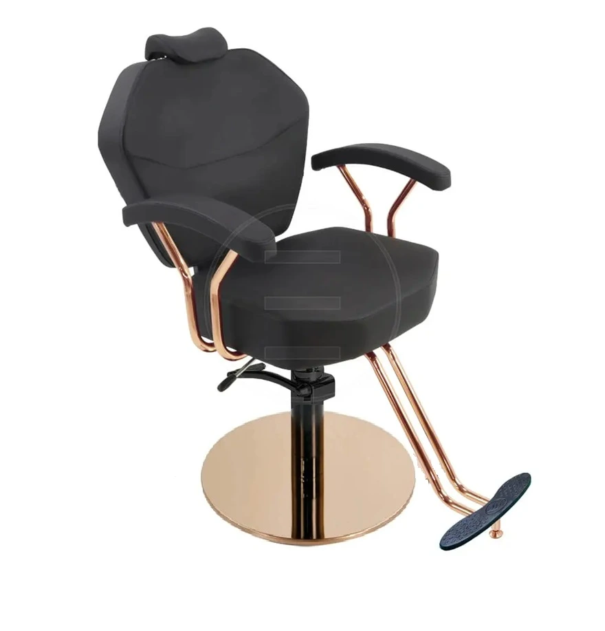 Scaun coafor / styling chair Alpeda MakeUp Rose - imagine 2