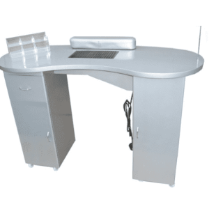 Masa de manichiura cu aspirator cod 211072_argintiu