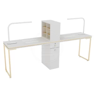 Masa manichiura Alpeda Venus Double Gold / Rose Nail Station