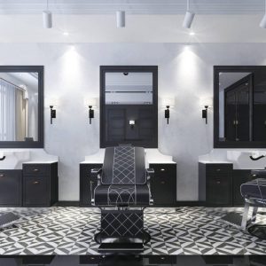 Post de lucru frizerie / barber styling unit Alpeda Victor