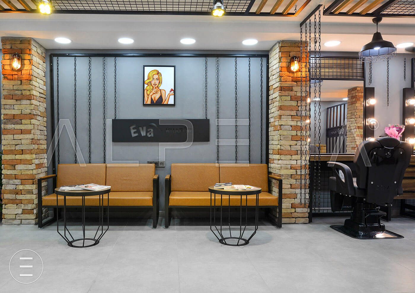 Canapea asteptare ALPEDA GENTLE DOUBLE - imagine 3