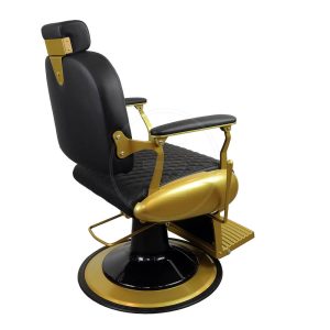 Scaun frizerie / barber chair ALPEDA LEO GOLD BA