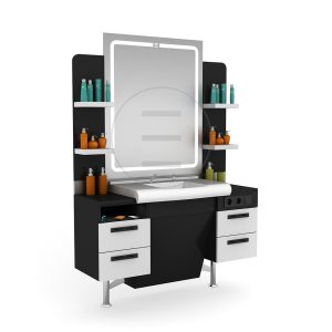 Post de lucru frizerie / barber styling unit Alpeda Cera Man