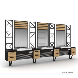 Post de lucru frizerie / barber styling unit Alpeda Ceramix Man