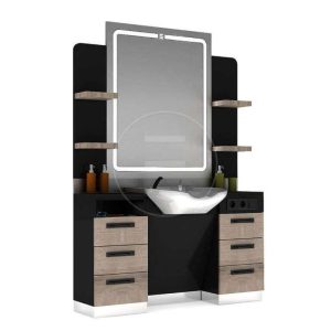 Post de lucru frizerie / barber styling unit ALPEDA CERA MAN WTC