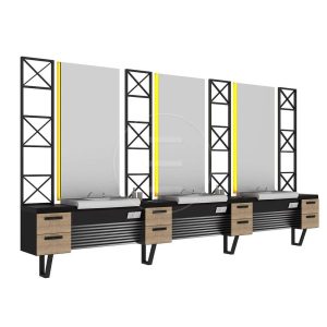 Post de lucru frizerie / barber styling unit Alpeda Ceramix Wld