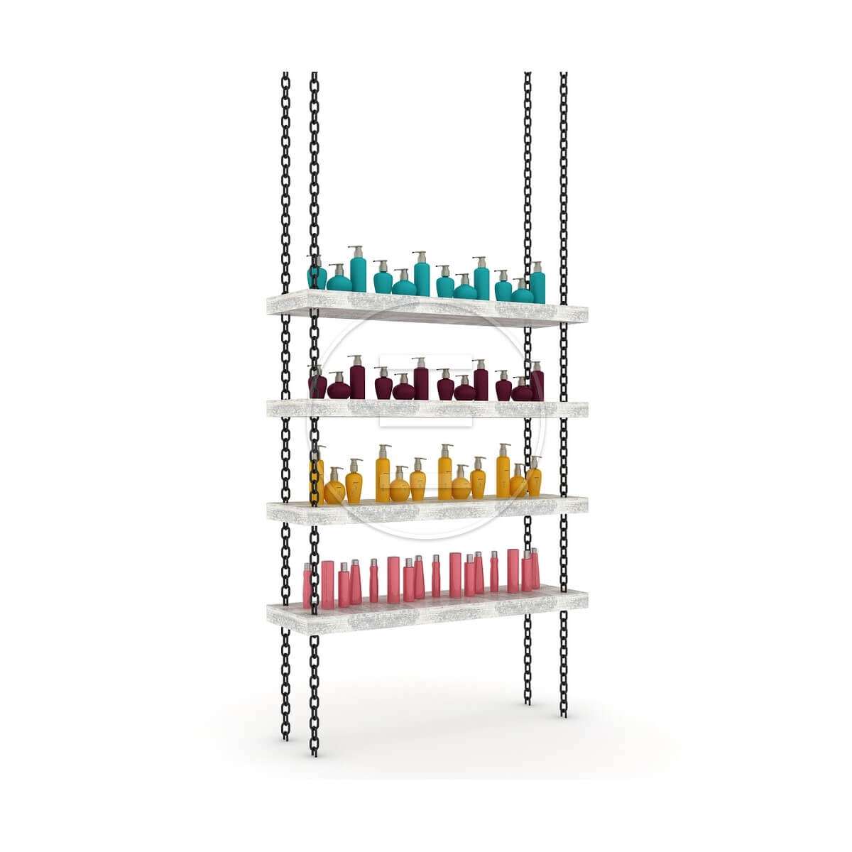 Corp depozitare/expunere produse ALPEDA CHAIN SHELF - imagine 2