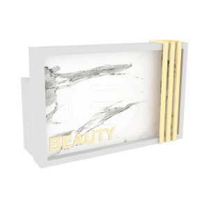 Receptie barber shop/salon Coiffeur Desk Auriu / Crom / Rose / Black