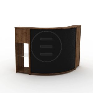 Receptie barber shop / salon Alpeda Curve Desk