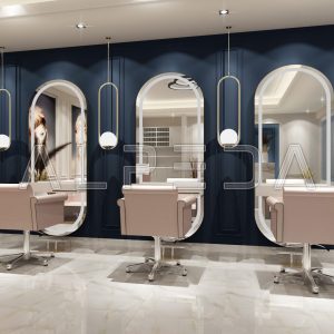 Post lucru coafor / styling unit Alpeda Glam Wall Nk