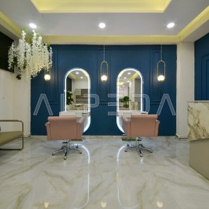 Post lucru coafor / styling unit Alpeda Glam Wall Basic Gold / Rose / Crom