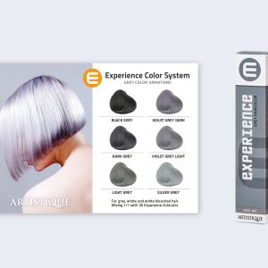 Crema coloranta permanenta / Experience Greys - 100 ml