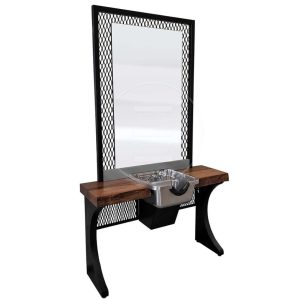 Post de lucru frizerie / barber styling unit Alpeda Iron Man