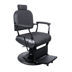 Scaun frizerie / barber chair ALPEDA LEO KAP BLACK EDITION BA