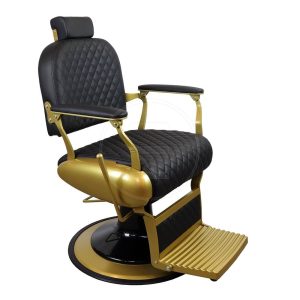 Scaun frizerie / barber chair ALPEDA LEO GOLD BA