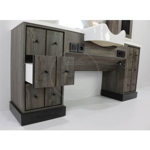 Post de lucru frizerie / barber styling unit Alpeda Majesty Cabinet
