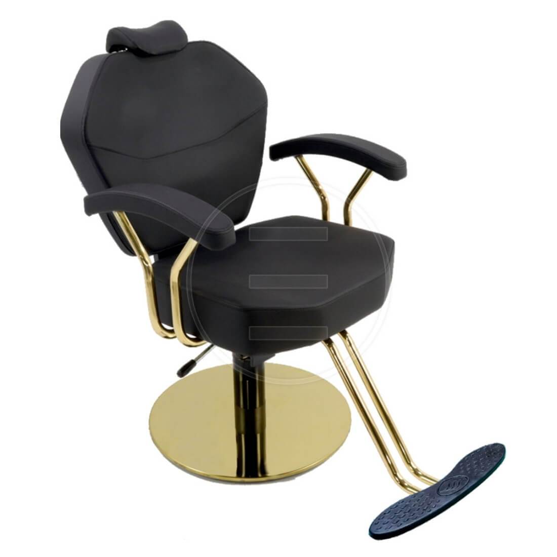 Scaun coafor / styling chair Alpeda MakeUp Gold