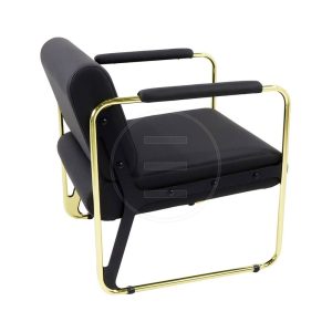 Fotoliu asteptare ALPEDA ROUND LOUNGE GOLD