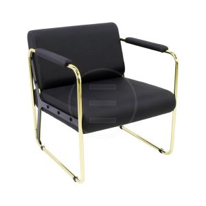 Fotoliu asteptare ALPEDA ROUND LOUNGE GOLD