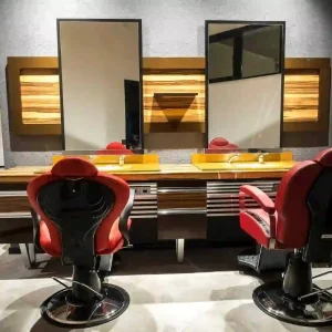 Post de lucru frizerie / barber styling unit Alpeda Trendy Man - imagine 3