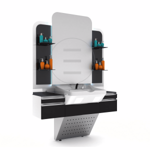 Post de lucru frizerie / barber styling unit ALPEDA SPACE MAN