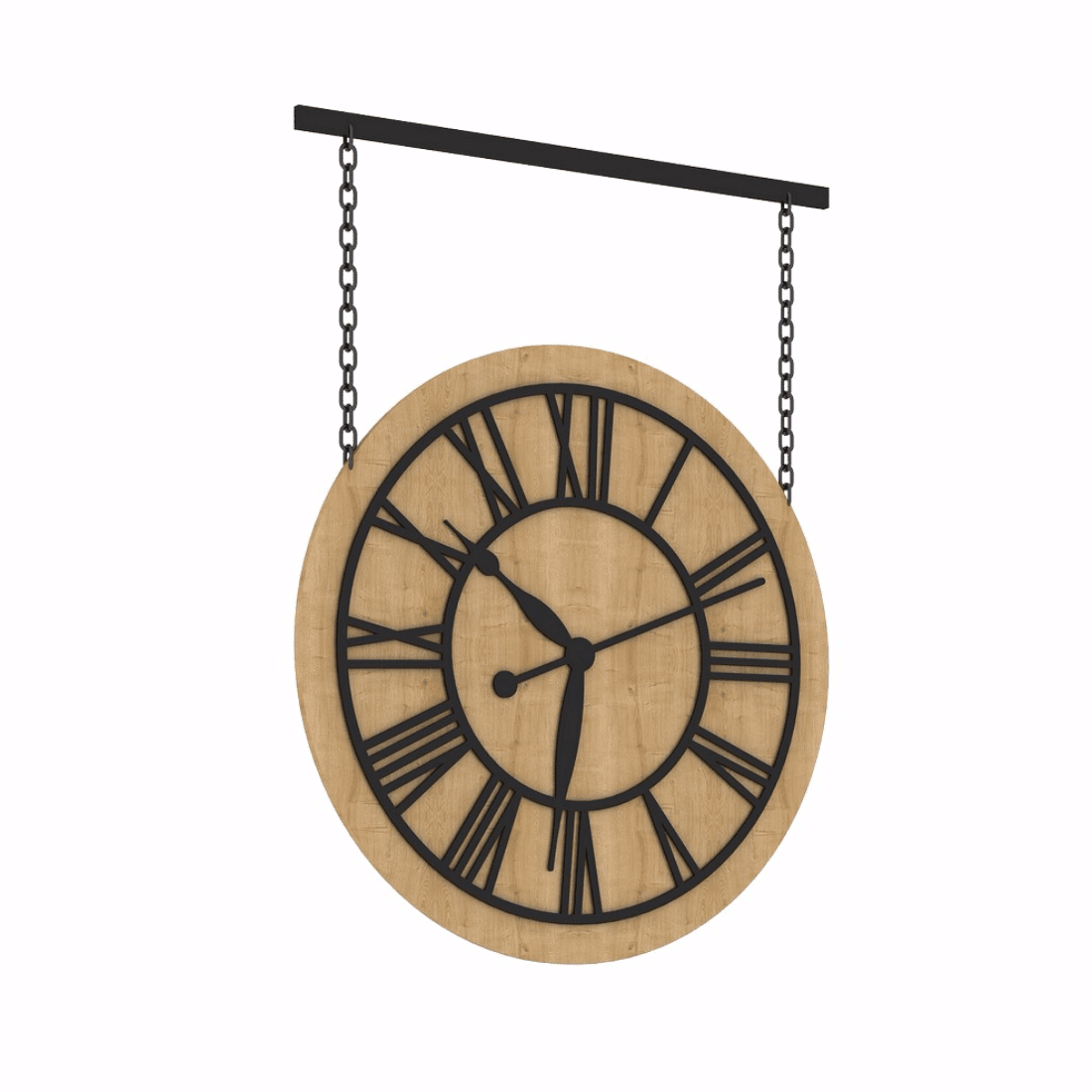 Ceas de perete decorativ ALPEDA CHAIN WATCH