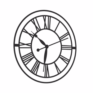 Ceas de perete decorativ ALPEDA WALL WATCH