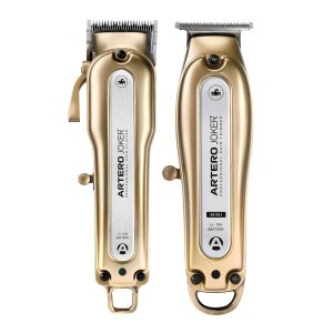 Pachet masina Tuns + Contur profesionale Artero Joker Plus, 8W, 5 piepteni