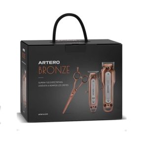 Pachet BRONZE Artero Masina Tuns + Contur Poker Plus + Foarfec tuns profesional ARTERO Devious Black Bronze 5.5