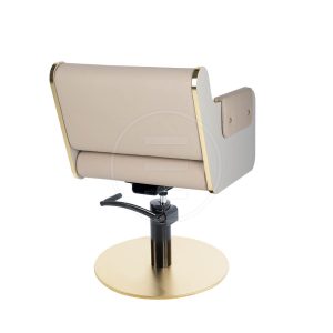 Scaun coafor / styling chair Alpeda KAI Gold, Outlet