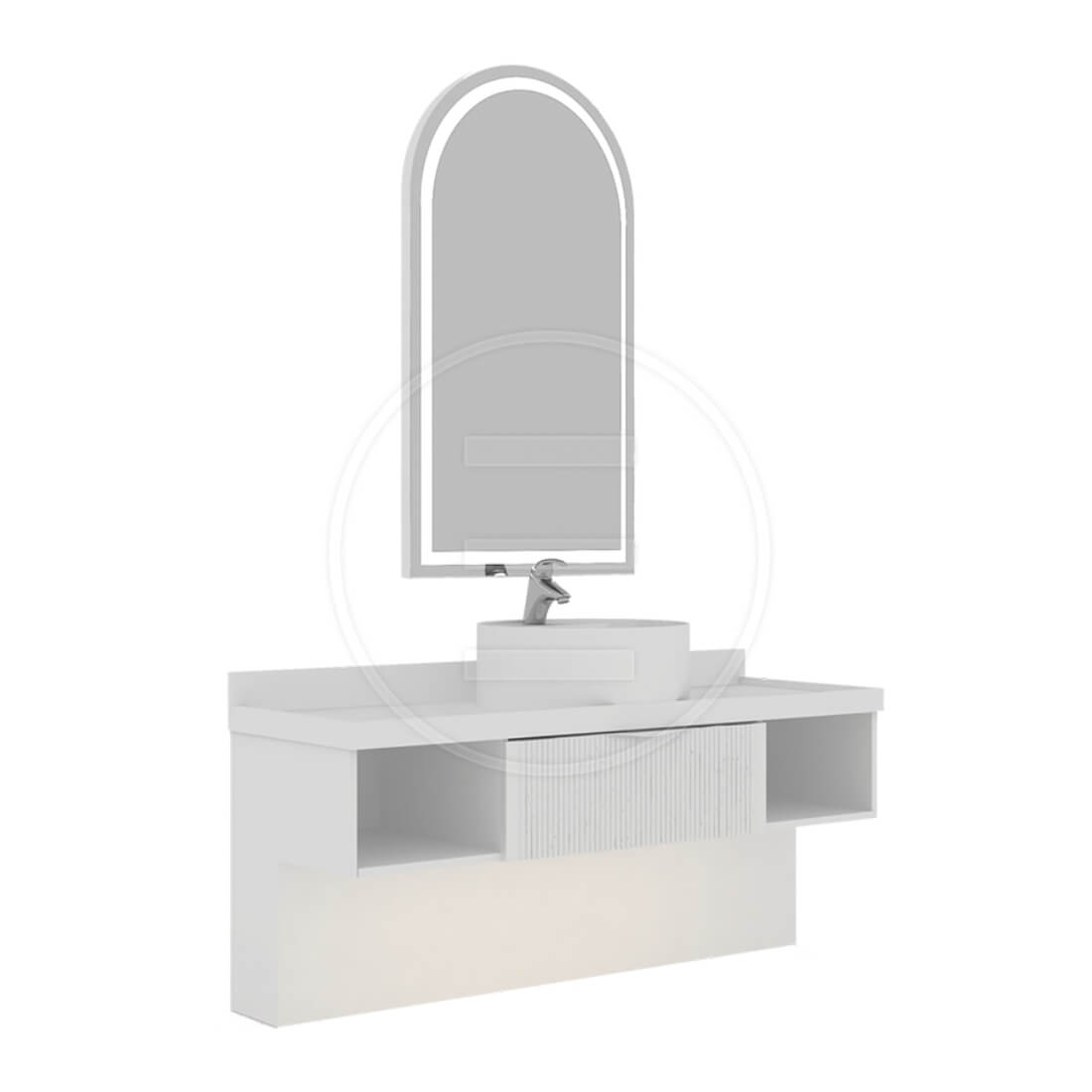 Post de lucru coafor / styling unit Alpeda Rigel