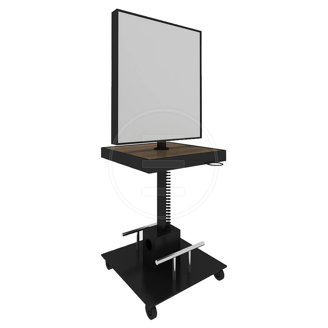 Post lucru coafor dublu / insula Alpeda Academy Garden Ivy