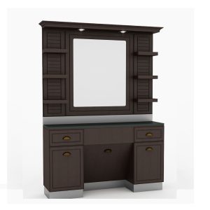 Post de lucru frizerie Alpeda Classic Man, fara bazin ceramic