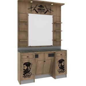 Post de lucru frizerie Alpeda Truva Dark Man