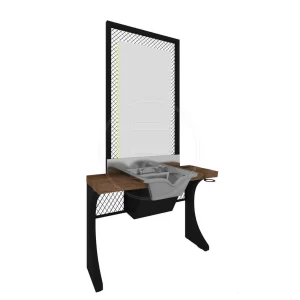 Post de lucru frizerie / barber styling unit Alpeda New Iron Man