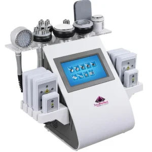 Aparat 10 in1 40Khz Lipolaser Cavitatie, Vacuum RF, Lifting, Slabire in greutate, Indepartare celulita, Radiofrecventa Profesional Salon SlimmY