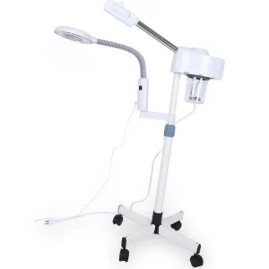 Vapozor Ozon si Lupa Marire Cosmetica, Aparat 2in1 Tratamente Faciale, Deschidere Pori, Fassay