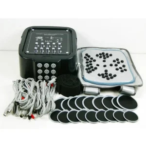 Aparat EMS Electrostimulare Musculara Slabit, Centura EMS, Indepartarea grasimii, Masaj, Tonifierea pielii, Ingrijirea/Tonifierea Sanilor, 20 Pads 7003