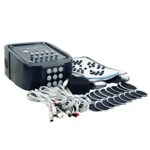 Aparat EMS Electrostimulare Musculara Slabit, Centura EMS, Indepartarea grasimii, Masaj, Tonifierea pielii, Ingrijirea/Tonifierea Sanilor, 20 Pads 7003