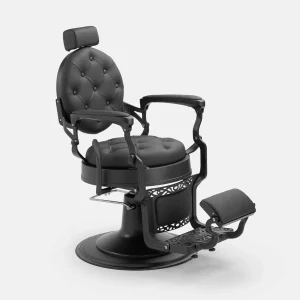 Scaun frizerie/ Barber chair Dduueett Mack Black Edition