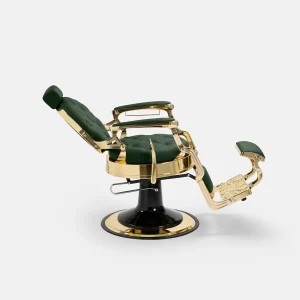 Scaun frizerie/ Barber chair Dduueett Mack Gold Green